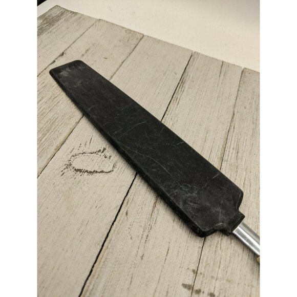 Icing Frosting #2 Brown Spatula Wood Grain Tan Nylon Handle 12 1/2" - Picture 3 of 7